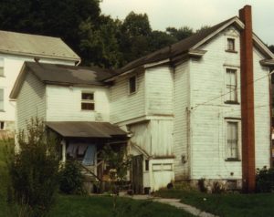 The house is rundown now. It was probably better kept when our family owned it.